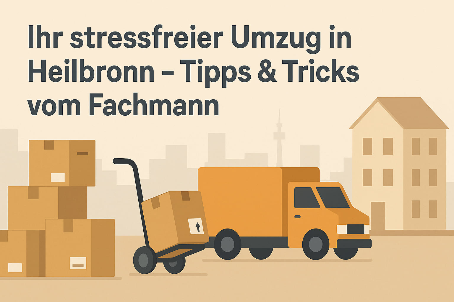 Ihr stressfreier Umzug in Heilbronn – Tipps & Tricks vom Fachmann